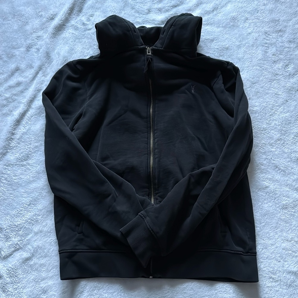 All Saints Zip Up Hoodie